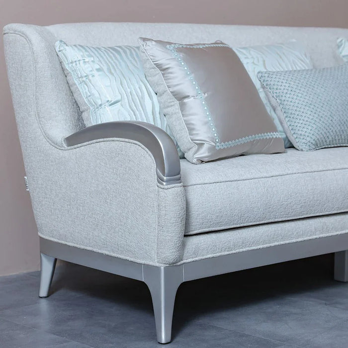 Busselton 2 Seater Fabric Sofa-Grey