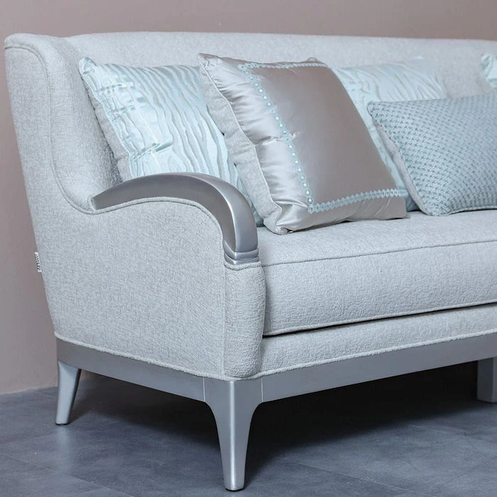 Busselton 3 Seater Fabric Sofa-Grey