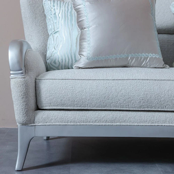Busselton 3 Seater Fabric Sofa-Grey