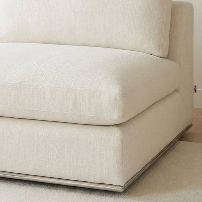 Paddington 2-Seater Left-Arm Fabric Modular Sofa _ Ivory