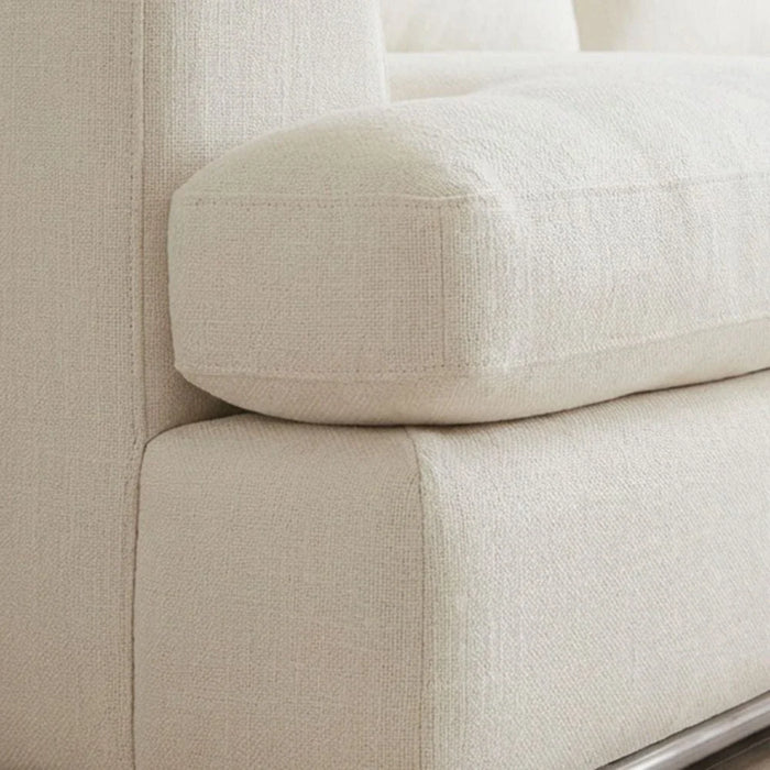 Paddington 2-Seater Left-Arm Fabric Modular Sofa _ Ivory