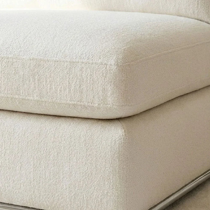 Paddington 1-Seater Armless Fabric Modular Sofa Ð Ivory