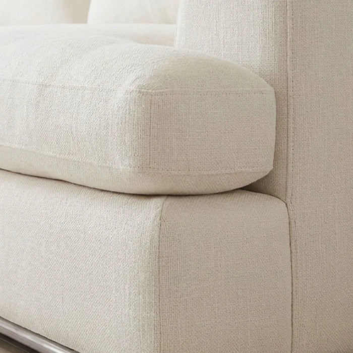 Paddington 2-Seater Right-Arm Fabric Modular Sofa Ð Ivory