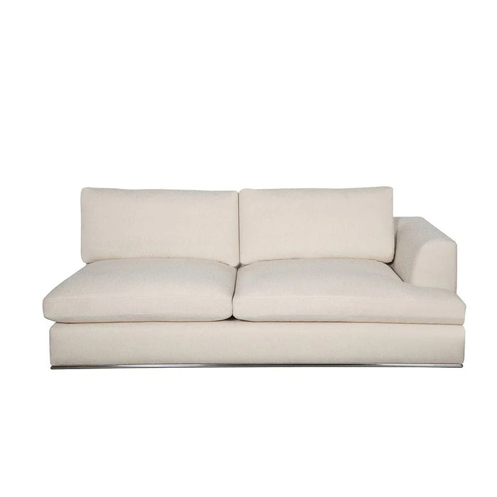 Paddington 2-Seater Right-Arm Fabric Modular Sofa Ð Ivory