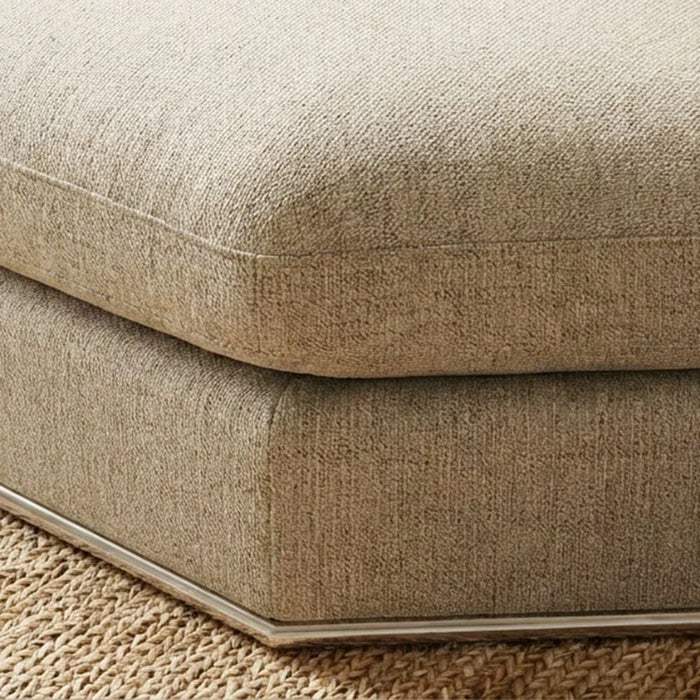 Paddington Corner Wedge Fabric Modular Sofa _ M_x008e_lange Brown