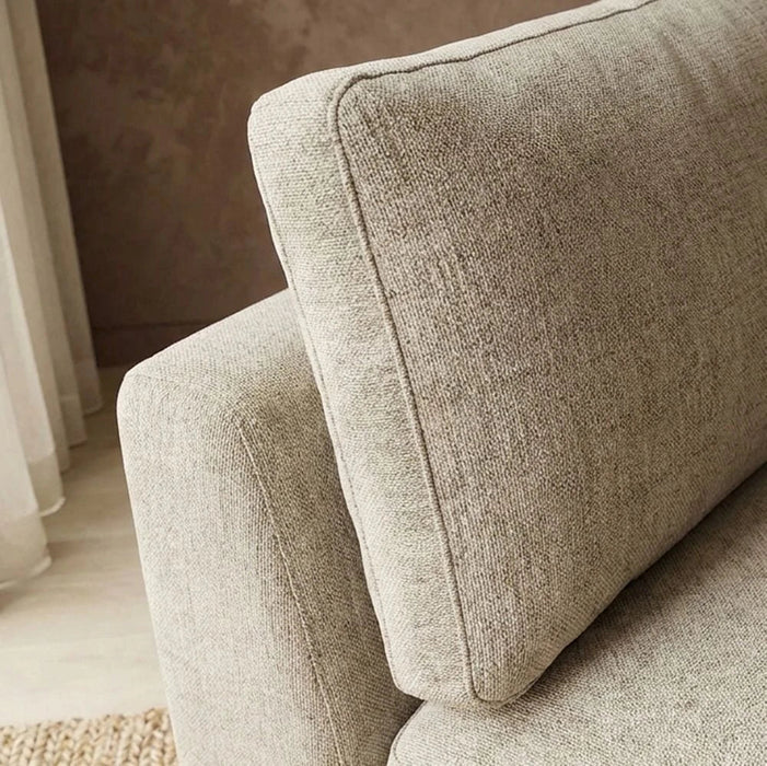 Paddington Corner Wedge Fabric Modular Sofa _ M_x008e_lange Brown