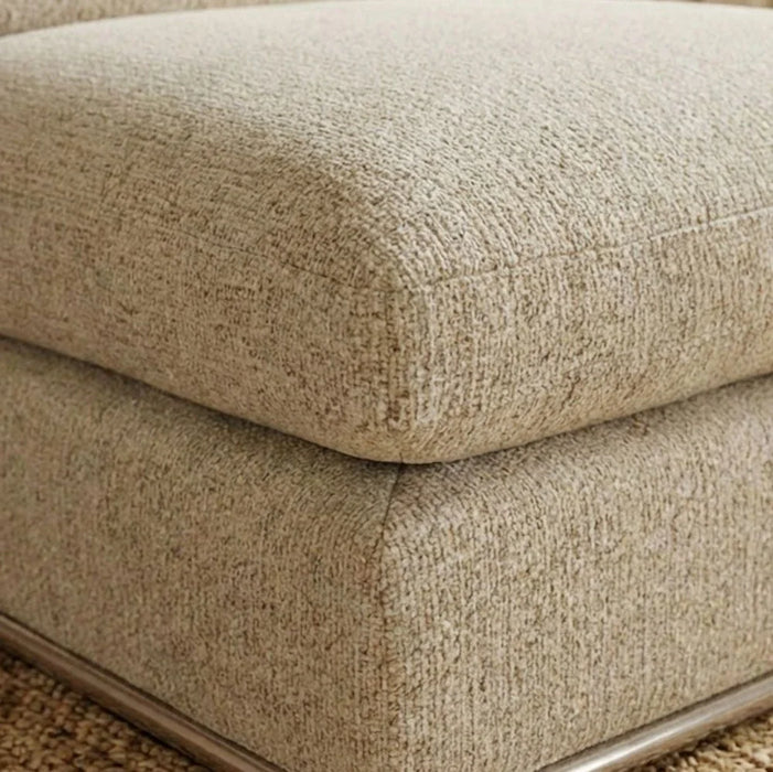 Paddington 2-Seater Right-Arm Fabric Modular Sofa-M_x008e_lange Brown