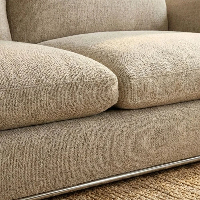 Paddington 2-Seater Right-Arm Fabric Modular Sofa-M_x008e_lange Brown