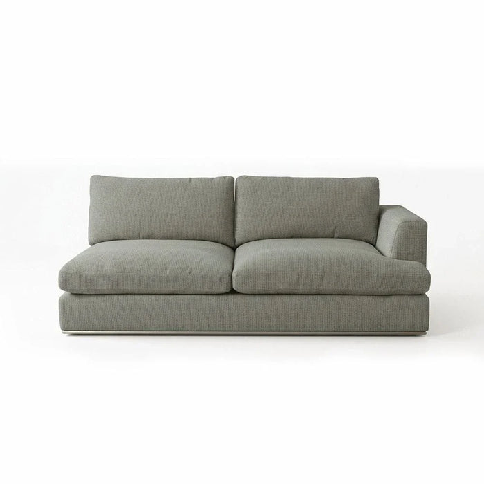 Paddington 2-Seater Right-Arm Fabric Modular Sofa-Teal Green