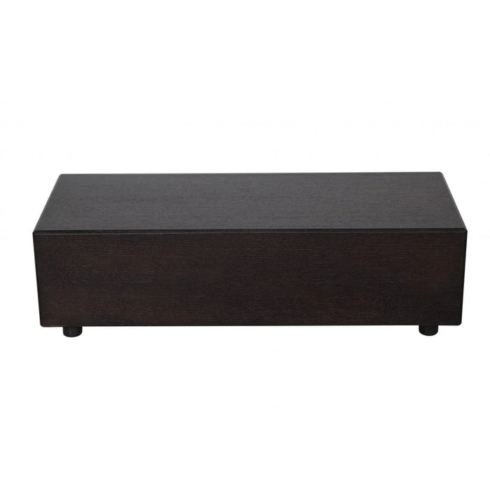 Paddington Mid-Unit Table with Storage-Black-With 2-Year Warranty