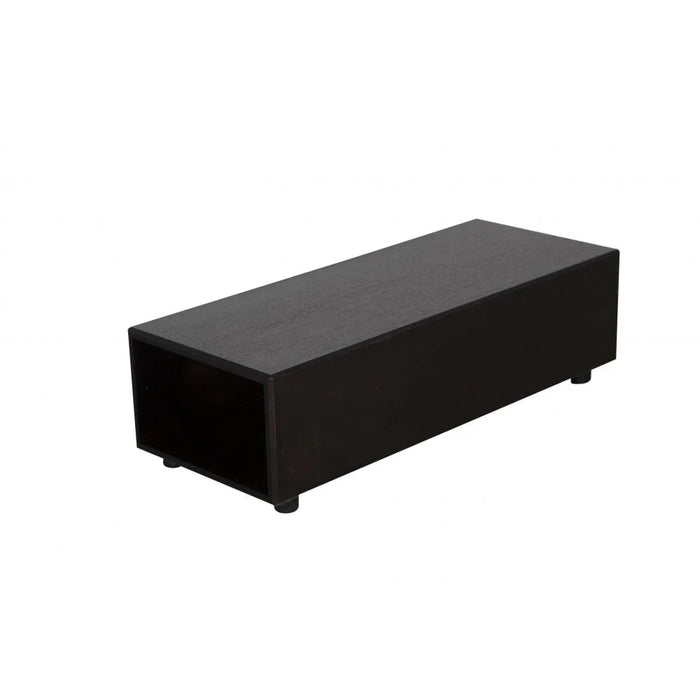 Paddington Mid-Unit Table with Storage-Black-With 2-Year Warranty