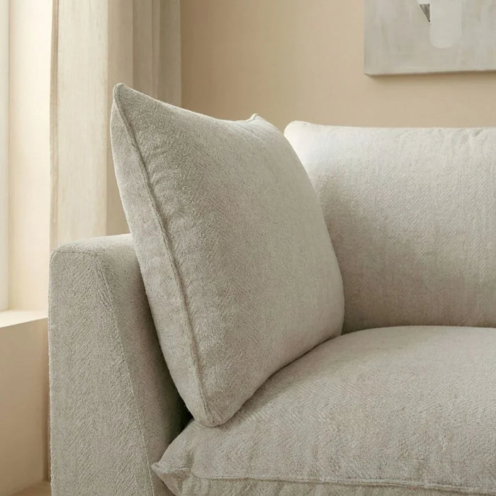 Napoleon 1-Seater Corner Fabric Modular Sofa Ð Beige-With 2-Year Warranty