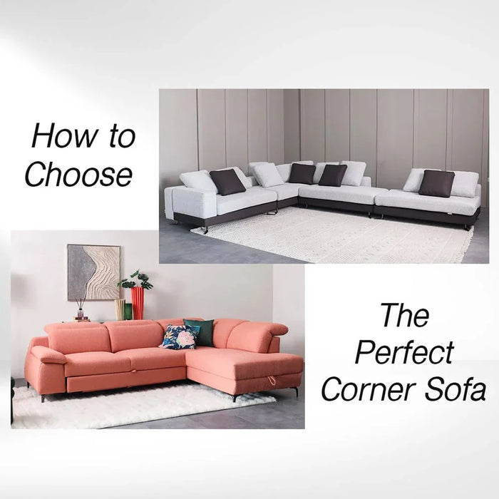 Napoleon 1-Seater Corner Fabric Modular Sofa Ð Beige-With 2-Year Warranty