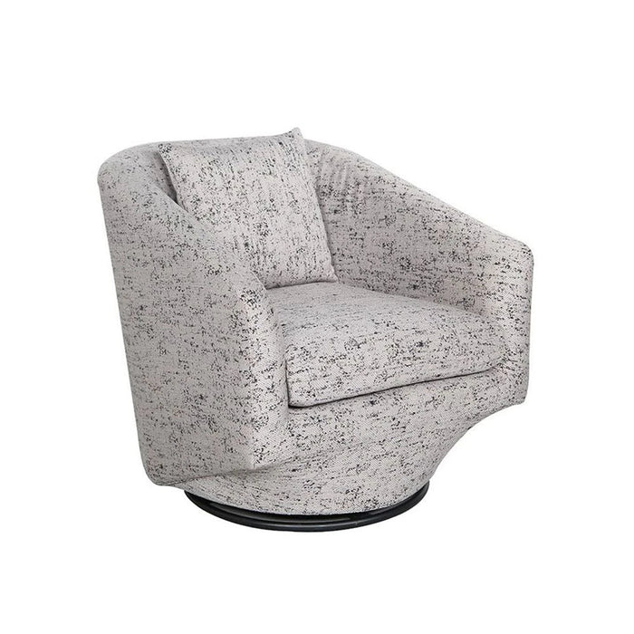 Napoleon 1-Seater Fabric Accent Chair Ð Grey-With 2-Year Warranty