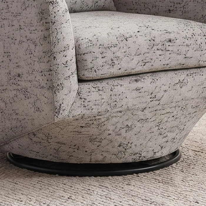 Napoleon 1-Seater Fabric Accent Chair Ð Grey-With 2-Year Warranty