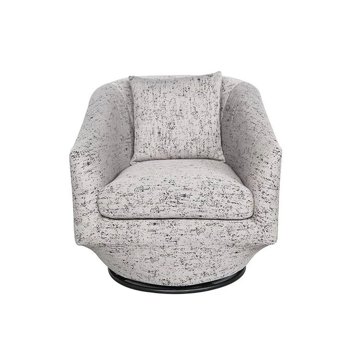 Napoleon 1-Seater Fabric Accent Chair Ð Grey-With 2-Year Warranty