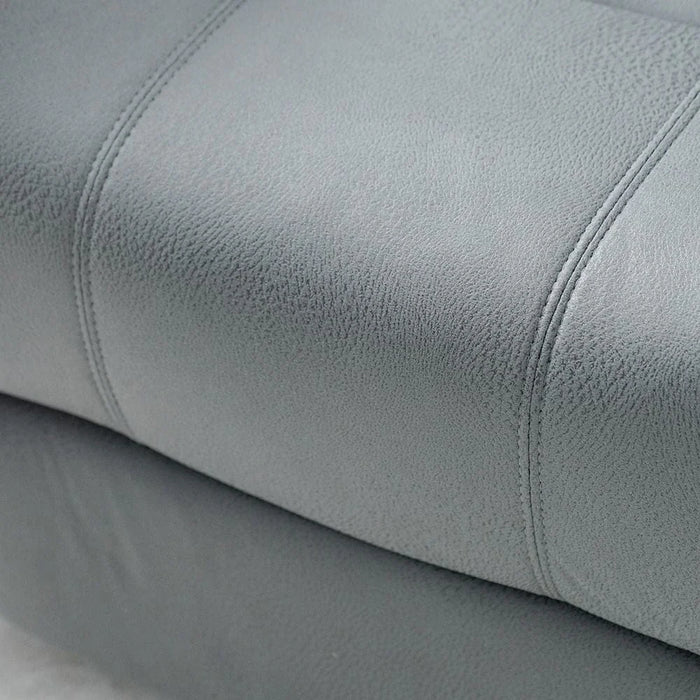 Crimson 1-Seater Fabric Recliner Sofa-Grey-With 2-Year Warranty