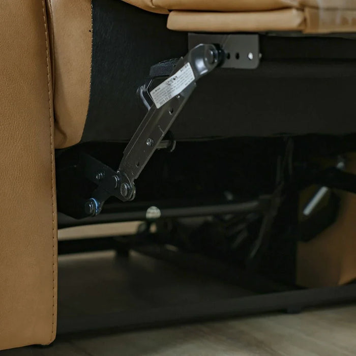 Dazler 1 SeaterÊAir leatherÊRecliner - Brown