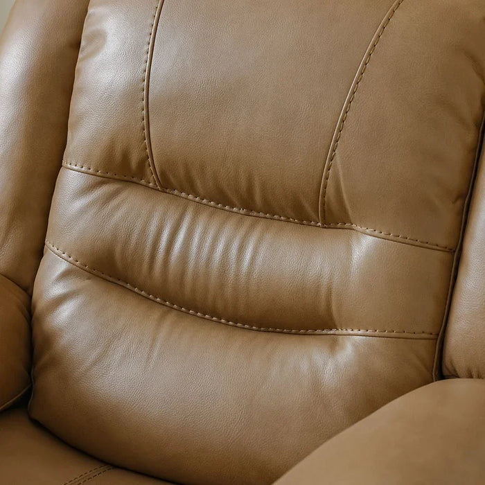 Dazler 1 SeaterÊAir leatherÊRecliner - Brown