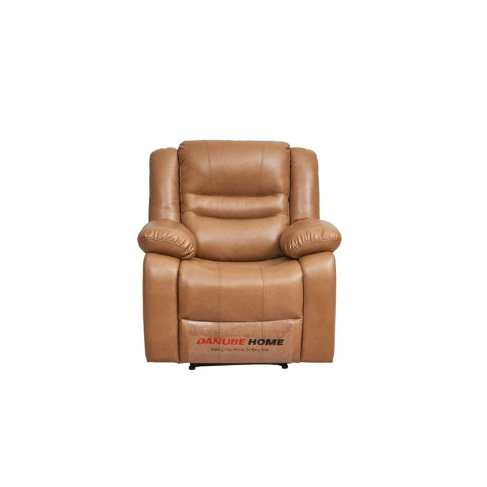 Dazler 1 SeaterÊAir leatherÊRecliner - Brown