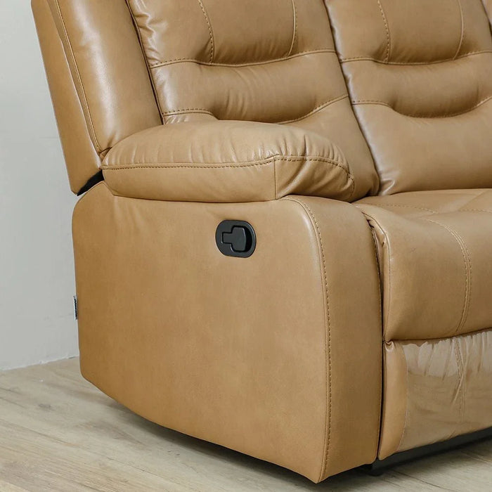 Dazler 2 SeaterÊAir LeatherÊRecliner-Brown