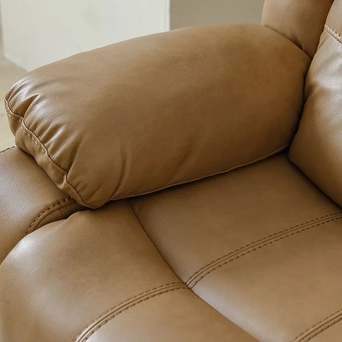 Dazler 2 SeaterÊAir LeatherÊRecliner-Brown