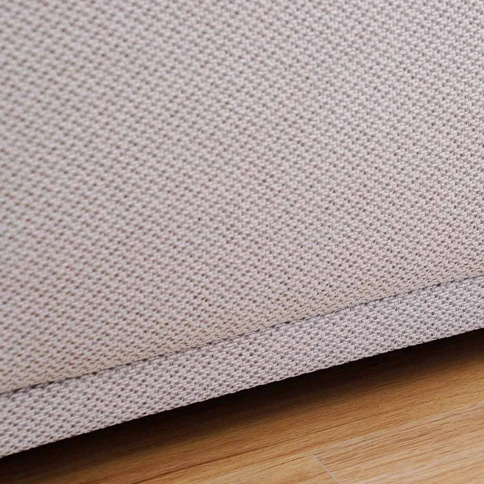 Trident 3-Seater Fabric Sofa-Grey/Champagne-With 2-Year Warranty