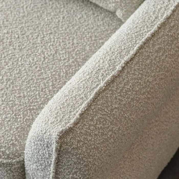 Aspin 3-Seater Reversible Corner Fabric Sofa-Light Grey-With 2-Year Warranty