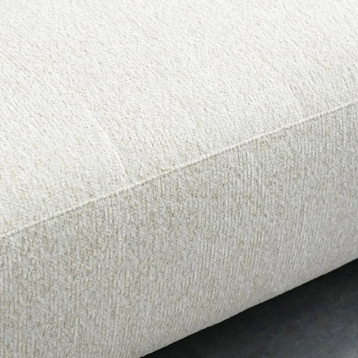 Lizeth Fabric 3 Seater Sofa-Beige
