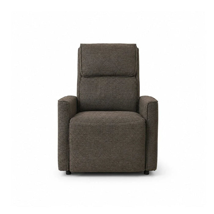 Lathem 1 Seater Fabric Accent Chair With Lift + Tilt-Brown