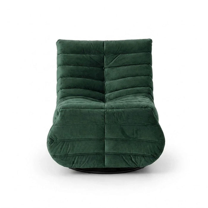 Britan  1 Seater Fabric  Recliner - Velvet Green
