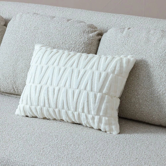 Ollena 3-Seater Fabric Sofa-Beige-With 2-Year Warranty
