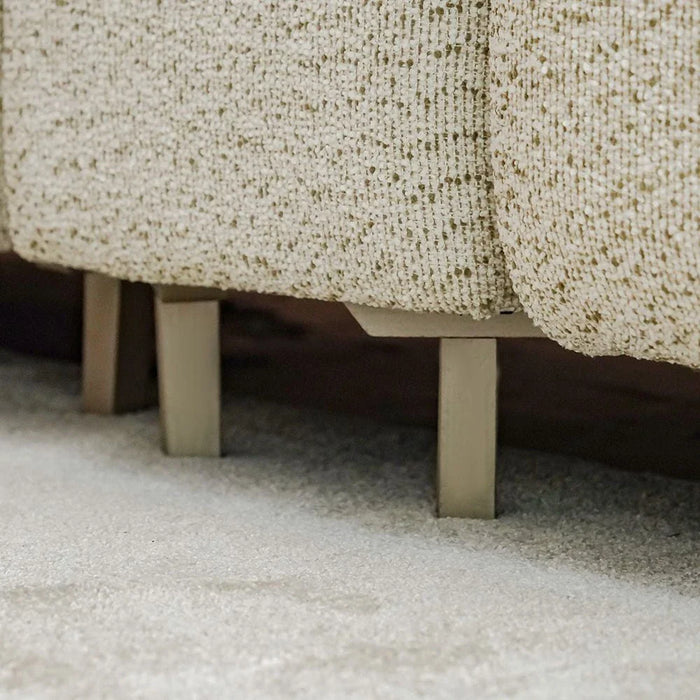 Vivo 4 Seater Fabric Sofa-Beige