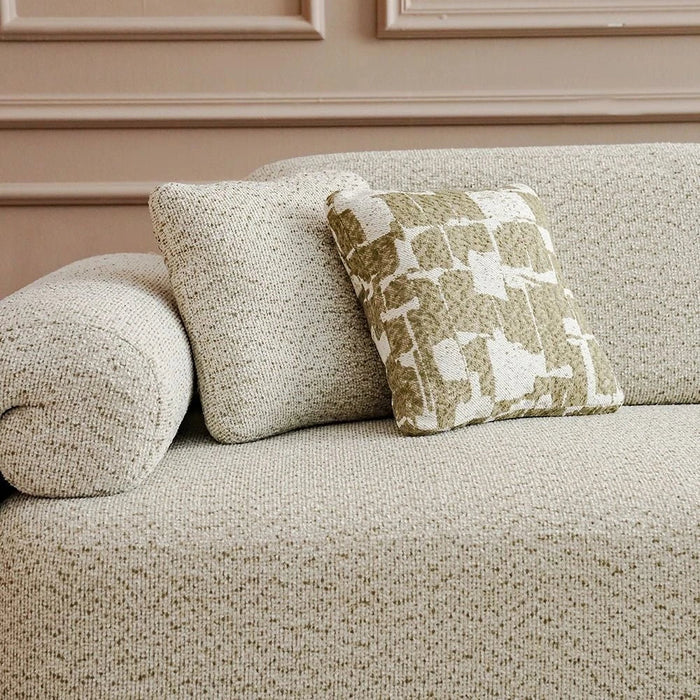 Vivo 4 Seater Fabric Sofa-Beige