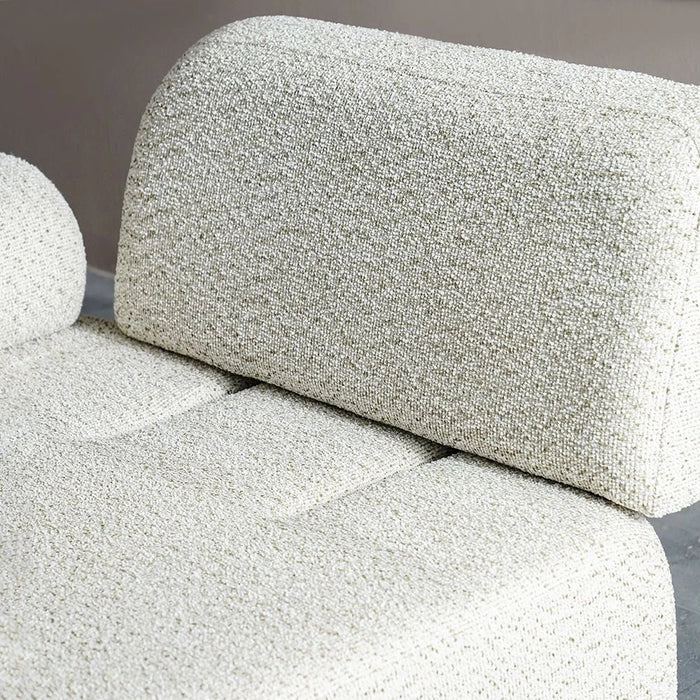 Vivo 4 Seater Fabric Sofa-Beige