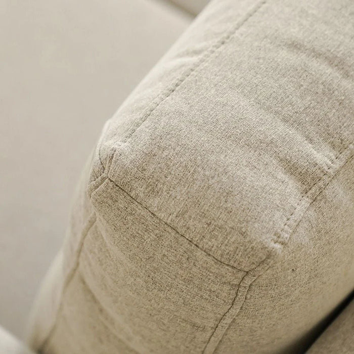 Nottingham 1-Seater Fabric Sofa-Desert Sand-With 2-Year Warranty