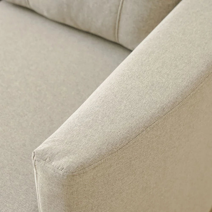 Nottingham 1-Seater Fabric Sofa-Desert Sand-With 2-Year Warranty