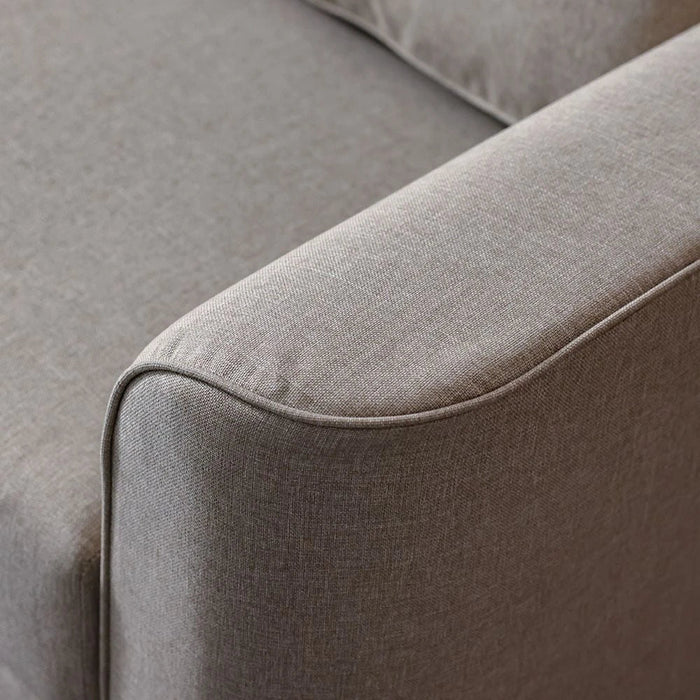 Field 3 Seater Fabric Sofa - Beige