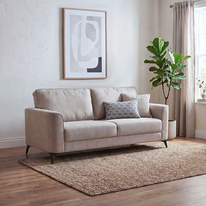 Field 2 Seater Fabric Sofa - Beige
