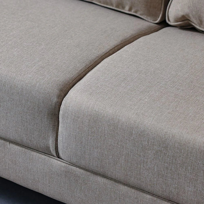 Field 2 Seater Fabric Sofa - Beige