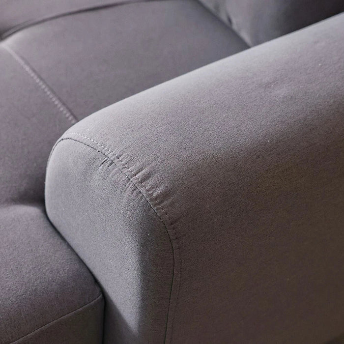 Lina 2 Seater Fabric Sofa - Grey