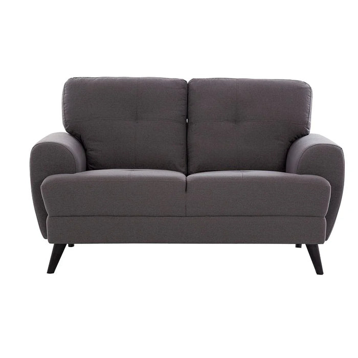 Lina 2 Seater Fabric Sofa - Grey