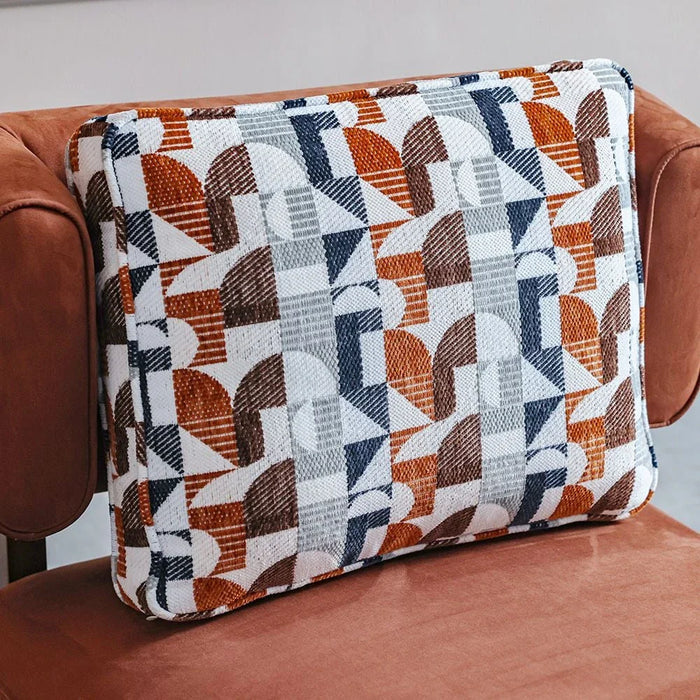 Kumo 1-Seater Fabric Sofa - Rust - With 2-Year Warranty