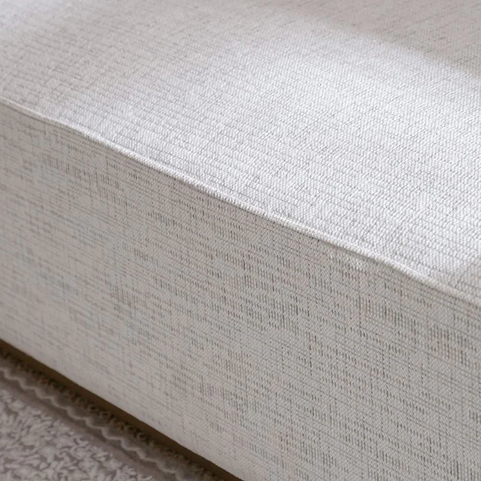 Oru 3 Seater Fabric Sofa-Light Grey