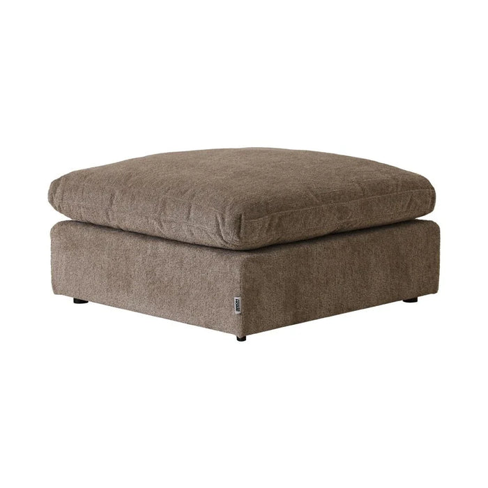Neithan Ottoman Sofa - Taupe - With 2-Year Warranty