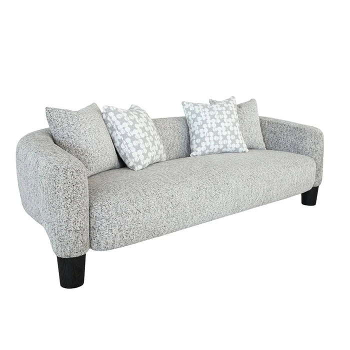 Retrova 3-Seater Fabric Sofa - Beige - With 2-Year Warranty