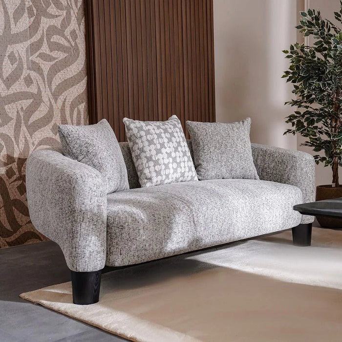 Retrova 2 Seater Fabric Sofa-Beige