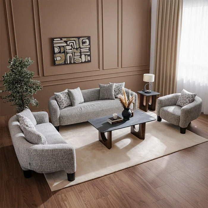 Retrova 2 Seater Fabric Sofa-Beige