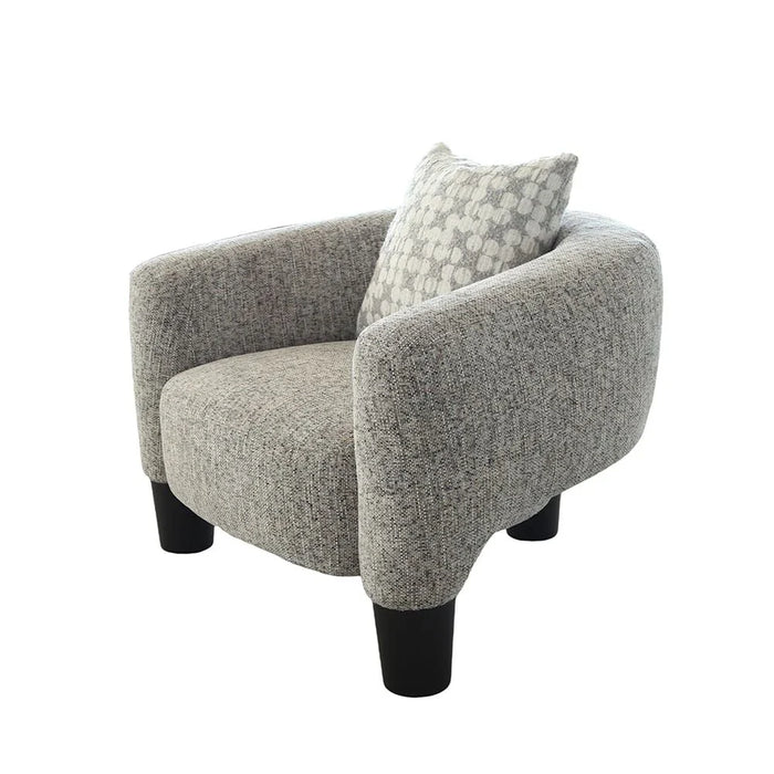 Retrova 1-Seater Fabric Sofa - Beige - With 2-Year Warranty