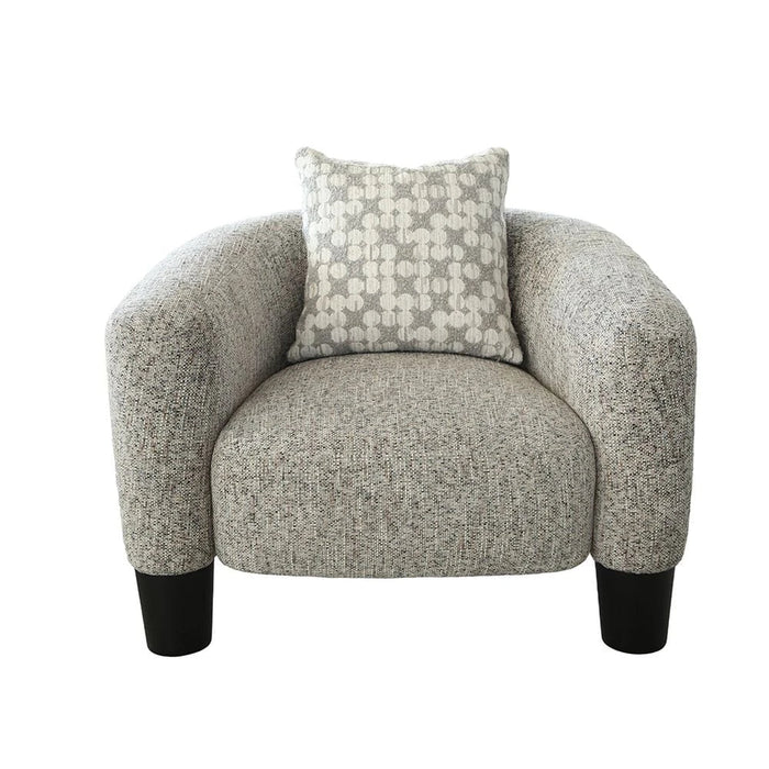 Retrova 1-Seater Fabric Sofa - Beige - With 2-Year Warranty